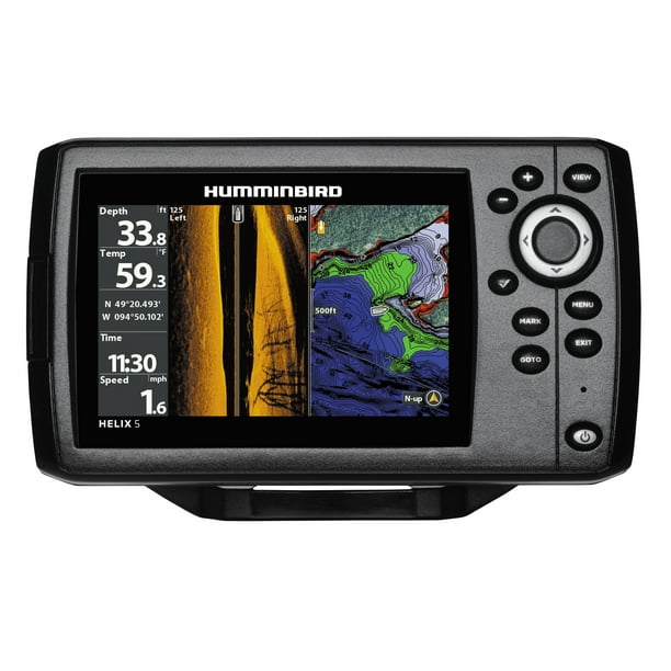 Hummingbird FISHFINDER HELIX 5 CHIRP DI GPS G2 Color Display Hummingbird FISHFINDER HELIX 5 CHIRP DI GPS G2 Color Display